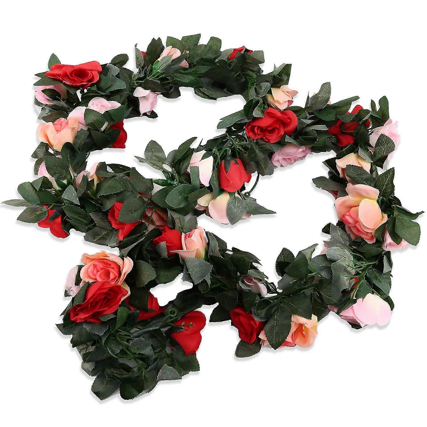 7,5 Fuß Künstliche Ranken, Hängende Girlanden, Efeublumen Für Zuhause, Party, Hochzeit, Bogenwand