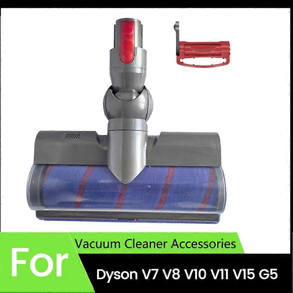 Elektrischer Soft-rollenbürstenkopf Mit Ein-/aus-taste Für V7-, V8-, V10-, V11- Und V15-staubsauger, Mit Grünen Led-leuchten.