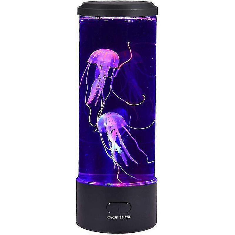 Led-quallen-multicolor-lavalampe, Nachtlicht, Usb-ladegerät