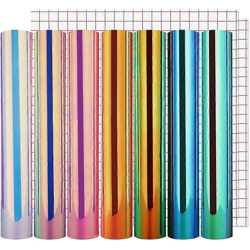 9er-pack Holografische Vinylbögen Für 30,5 X 30,5 Cm Für R-aufkleber, Auto