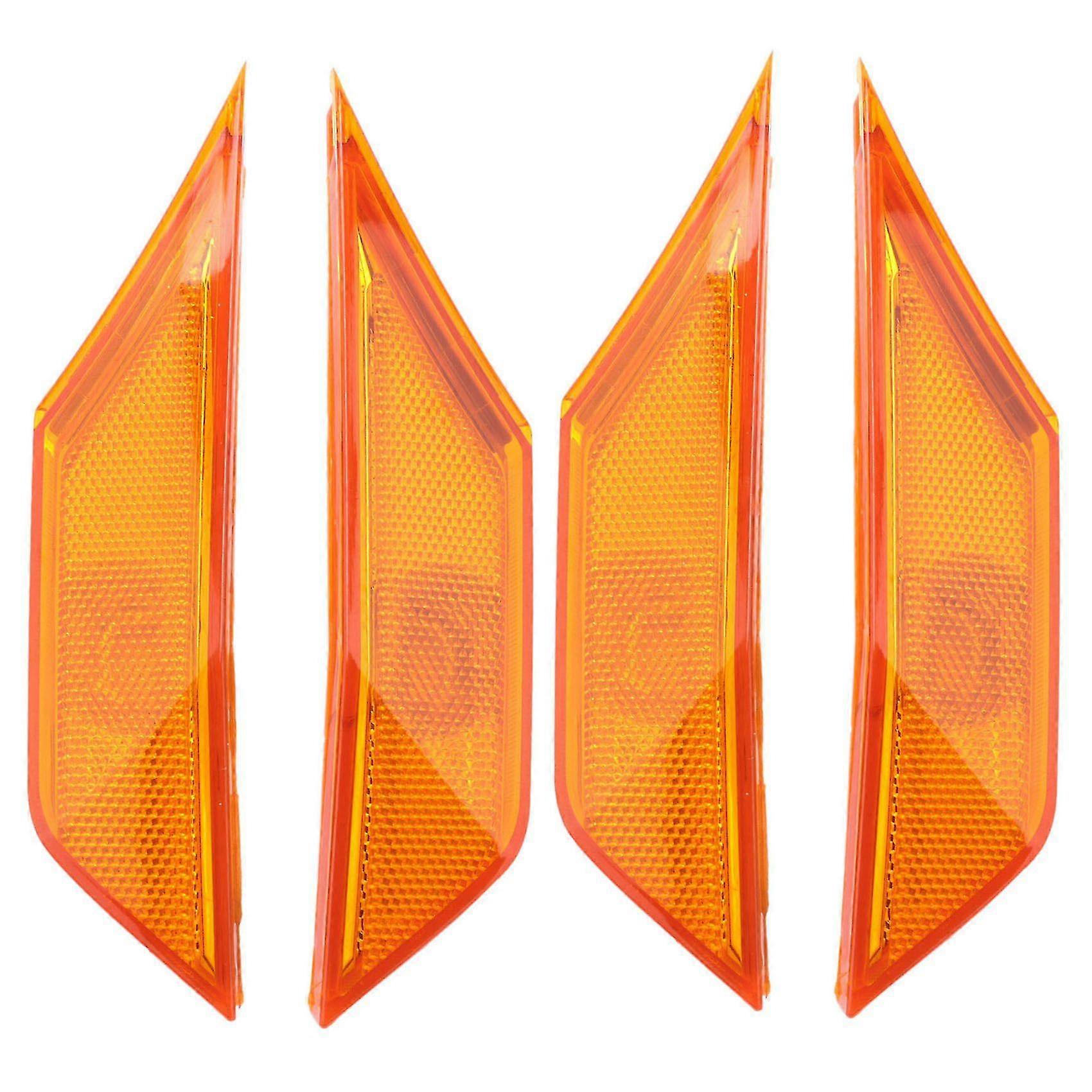 2 Sets Seitenmarkierungslichtgläser Für Limousine/coupé/schrägheck Der 10. Generation Ab 2016 (orange)