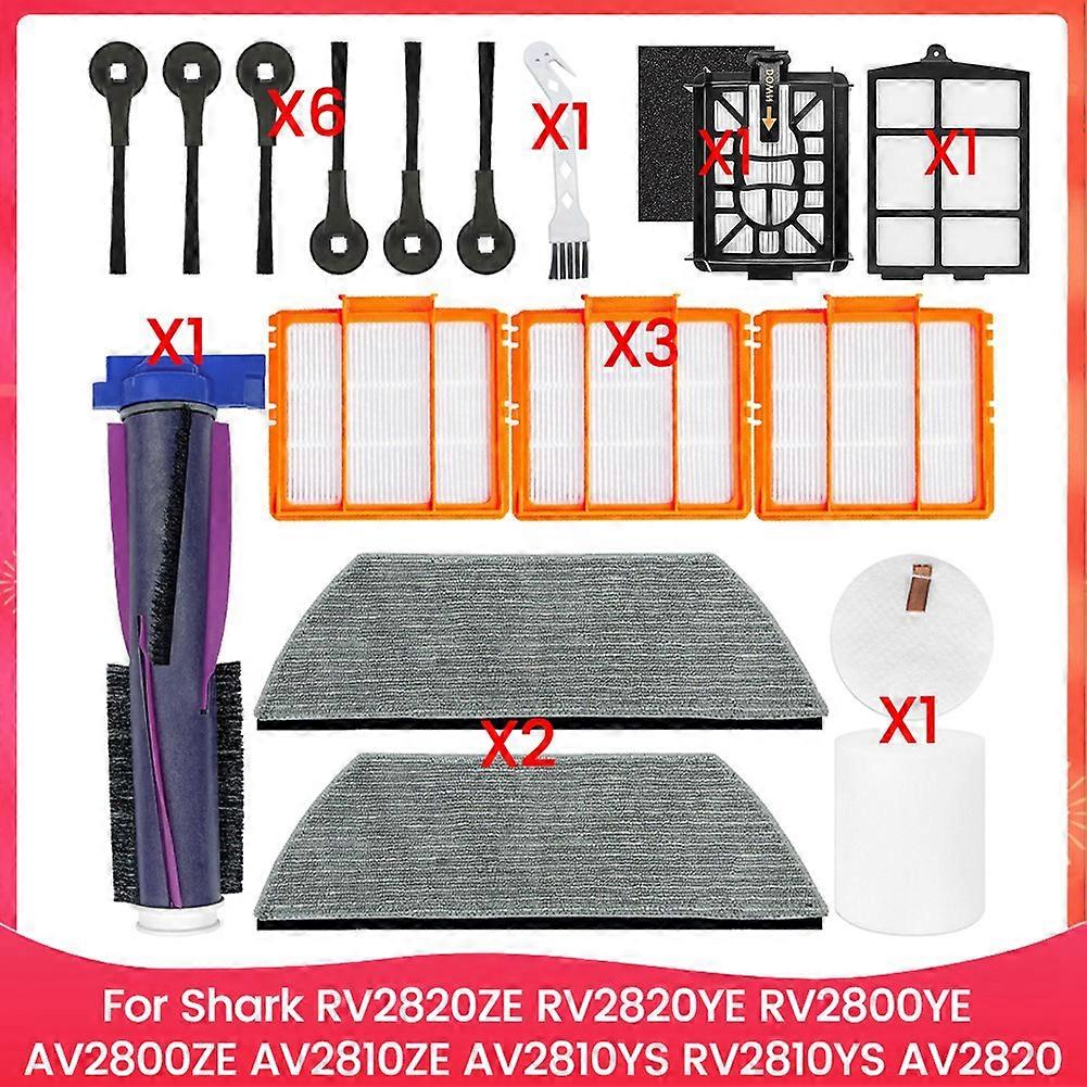 Ersatzteile Für Shark Av2820/rv2820ye/rv2820ze Staubsauger, Hauptseitenbürste, Filter, Wischpads, Reinigungsbürste