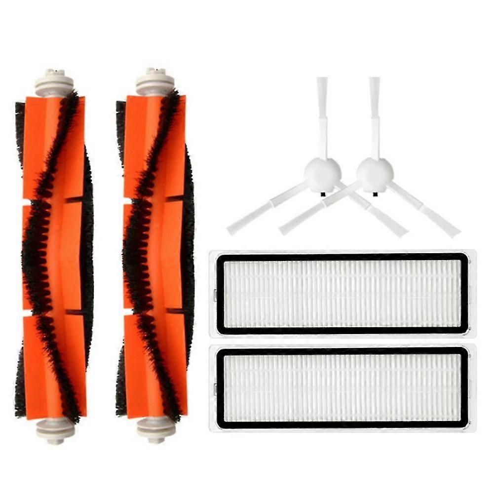 6 Stück Waschbare Hepa-filter-seitenbürste Für S10/s10 Pro Roboter-staubsauger-ersatzfilter