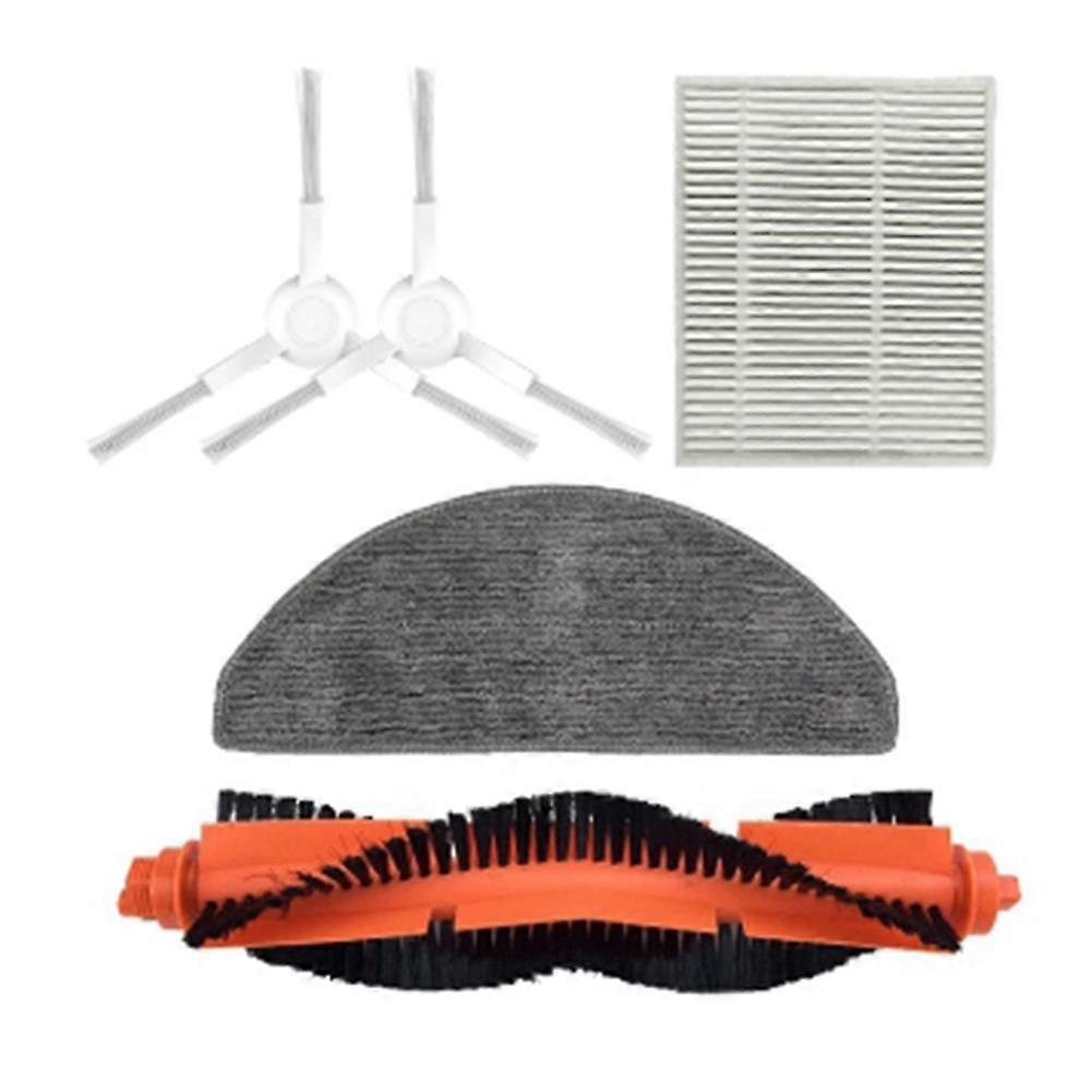 Ersatzteile Kompatibel Mit Xiaomi E10 E12 B112 Roboterstaubsauger: Hauptbürste, Hepa-filter, Reinigungstücher.