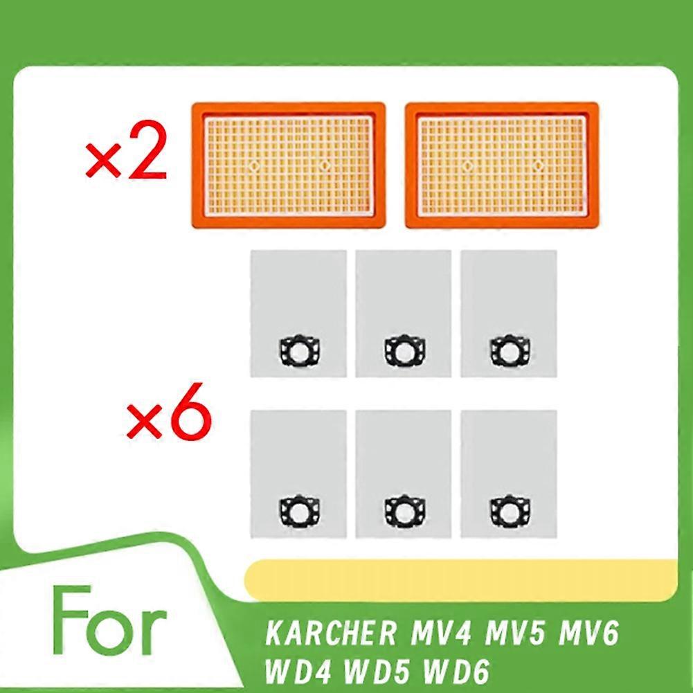 Für Karcher Mv4 Mv5 Mv6 Wd4 Wd5 Wd6 Staubsauger 2,863-005,0 Hepa-filter Ersatzteile