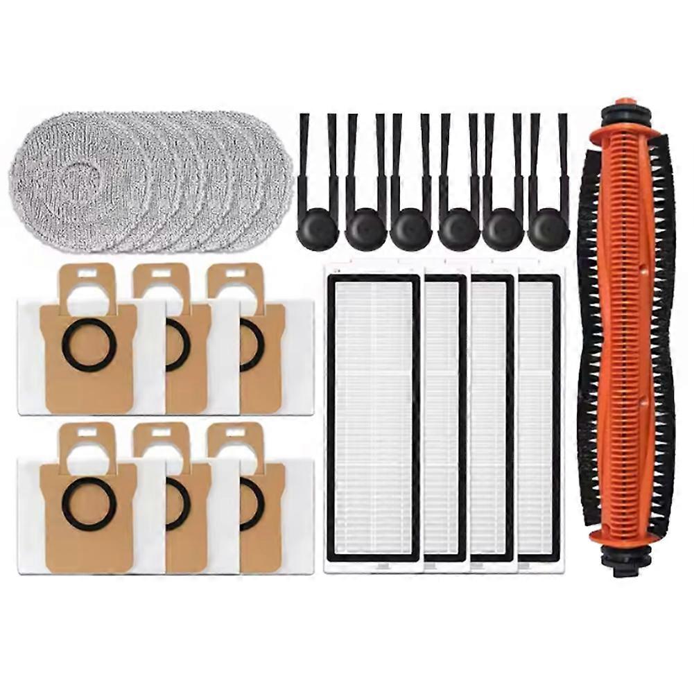 23er-pack Ersatzstaubbeutel Für Seitenbürste, Hauptwalze Und Hepa-filter, Kompatibel Mit Den Staubsaugern Xiaomi Mijia M40s Und Ov31cn.