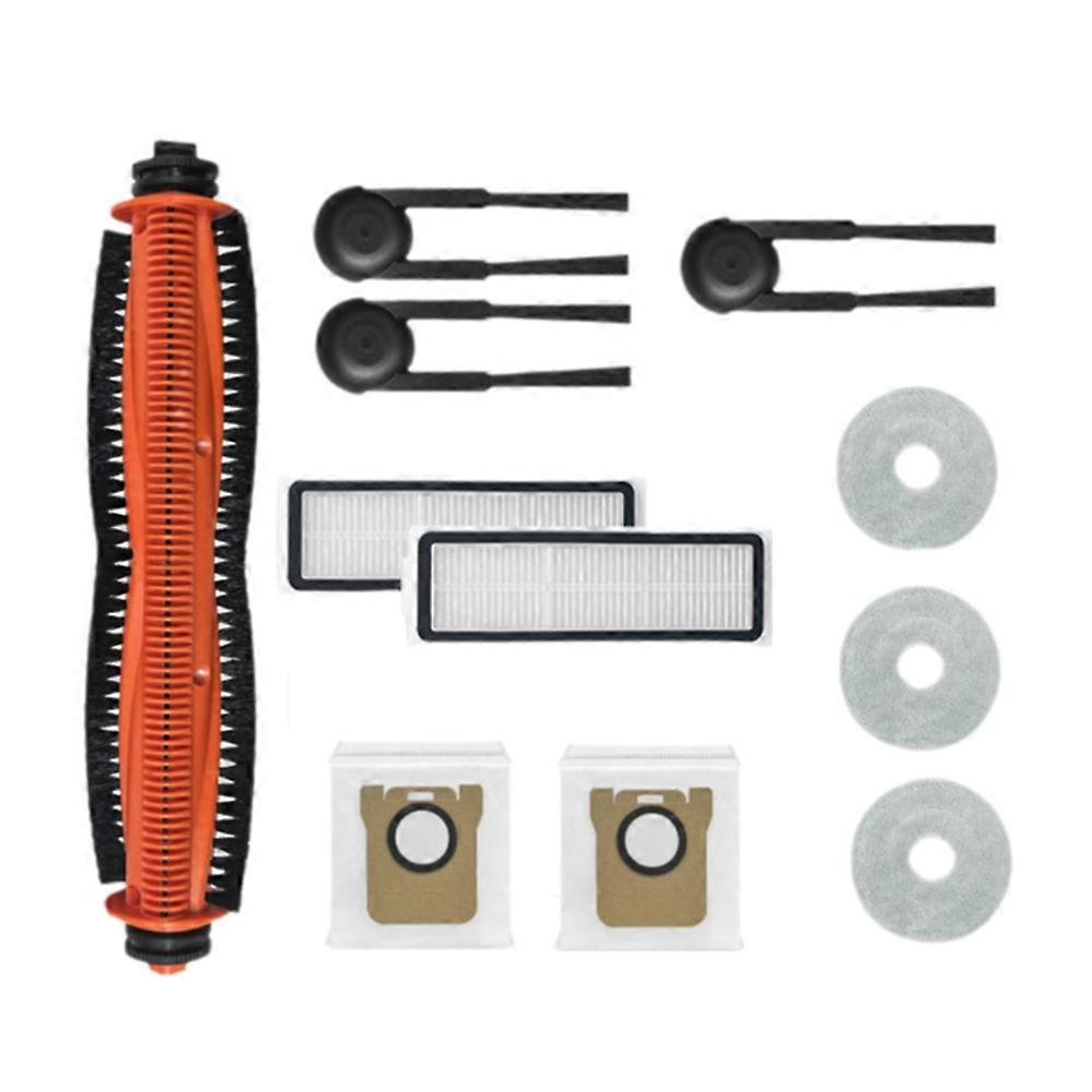 11pcs Kompatibel Mit Xiaomi Mijia M40s/ov31cn Staubsauger Zubehör Hauptrolle Seitenbürste Hepa-filter Mopp Tuch Staubbeutel