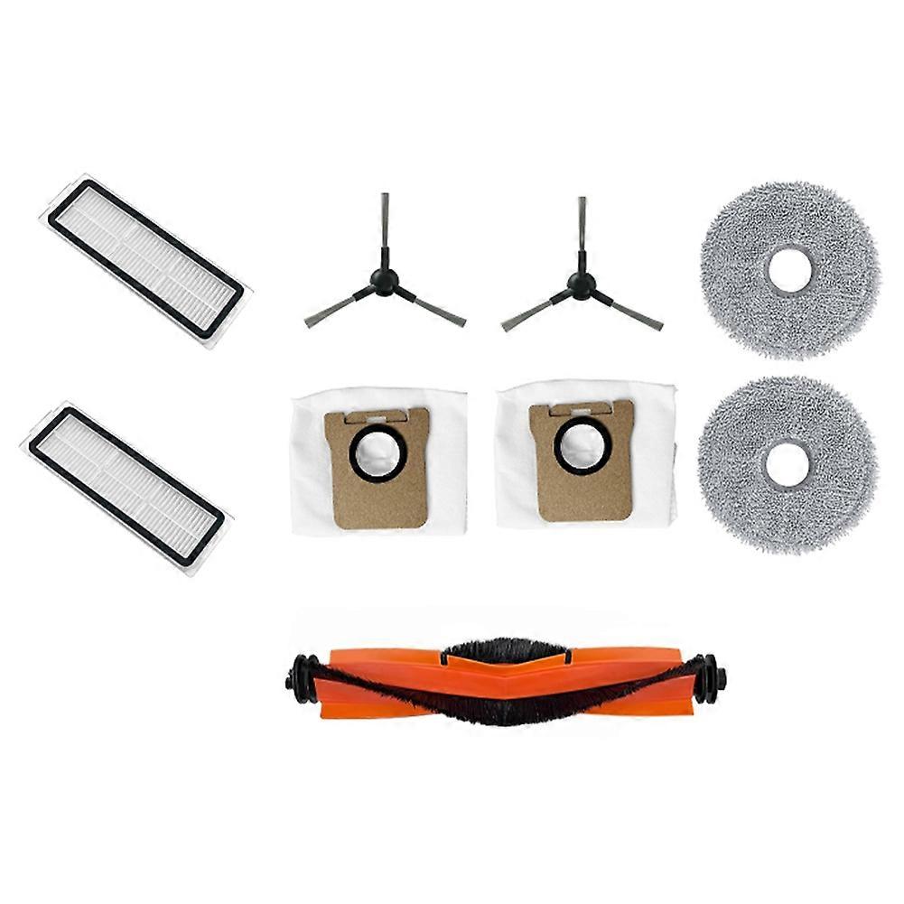 9 Zubehörteile, Die Mit Dem Xiaomi Mijia M30 D102 Staubsauger Kompatibel Sind: Hauptbürste, Filter Und Staubbeutel.