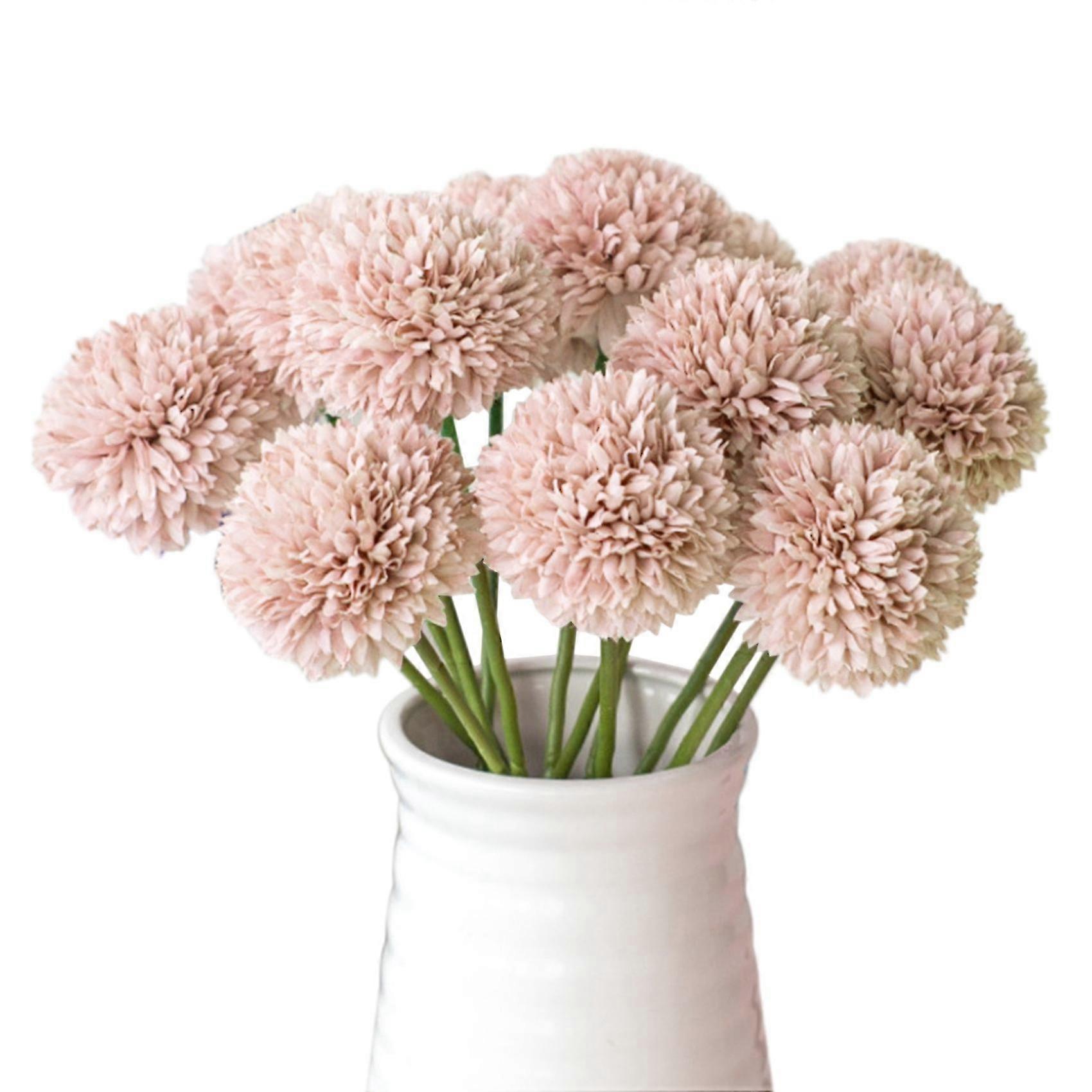 Seidenblumen-kugelstrauß Künstliche Chrysanthemenkugel En Wedding R A