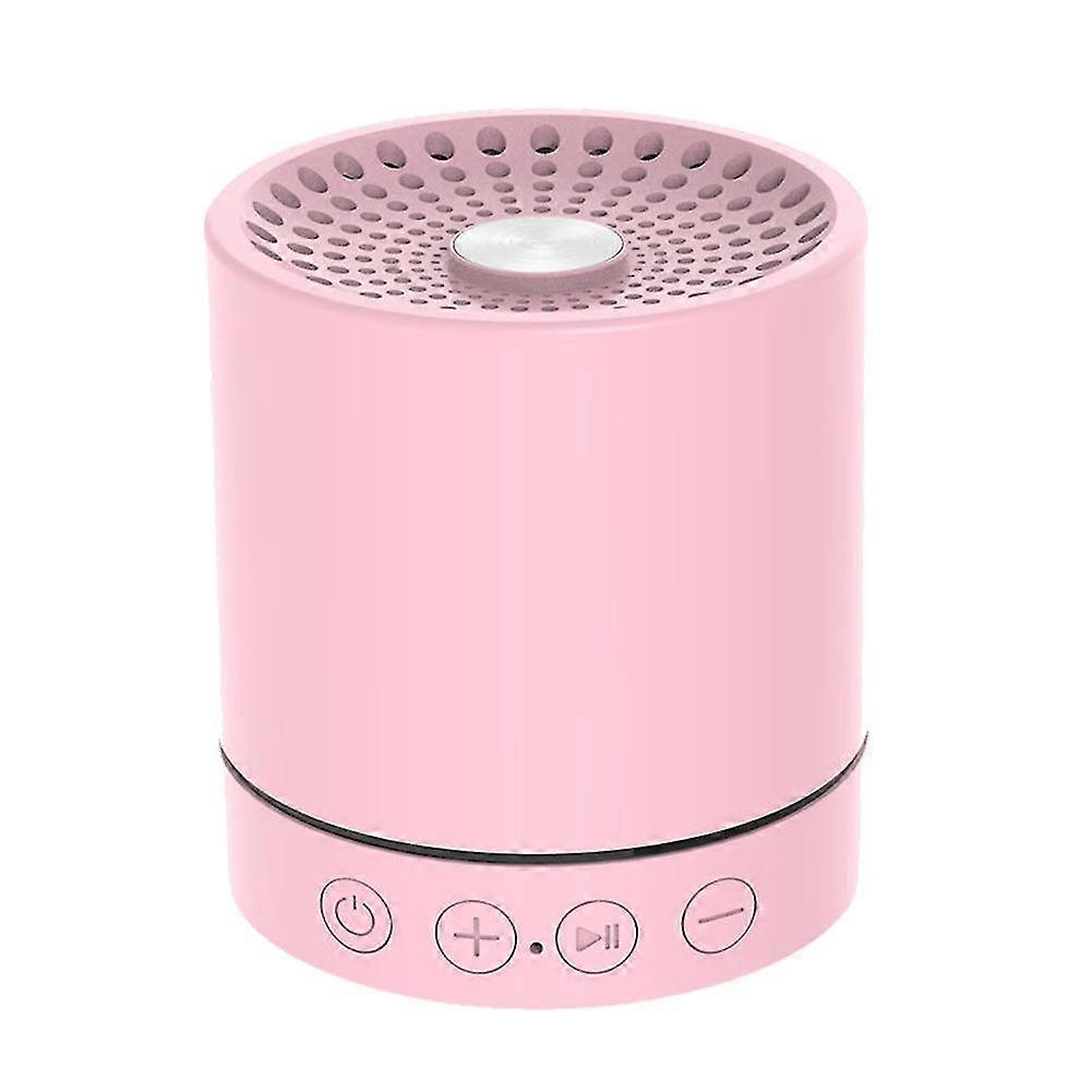 Tragbarer Mini-led-einsatz Mit Tf-karte, Subwoofer-lautsprecher, Bluetooth-lautsprecher, Kabelloser Mini-lautsprecher (rosa)