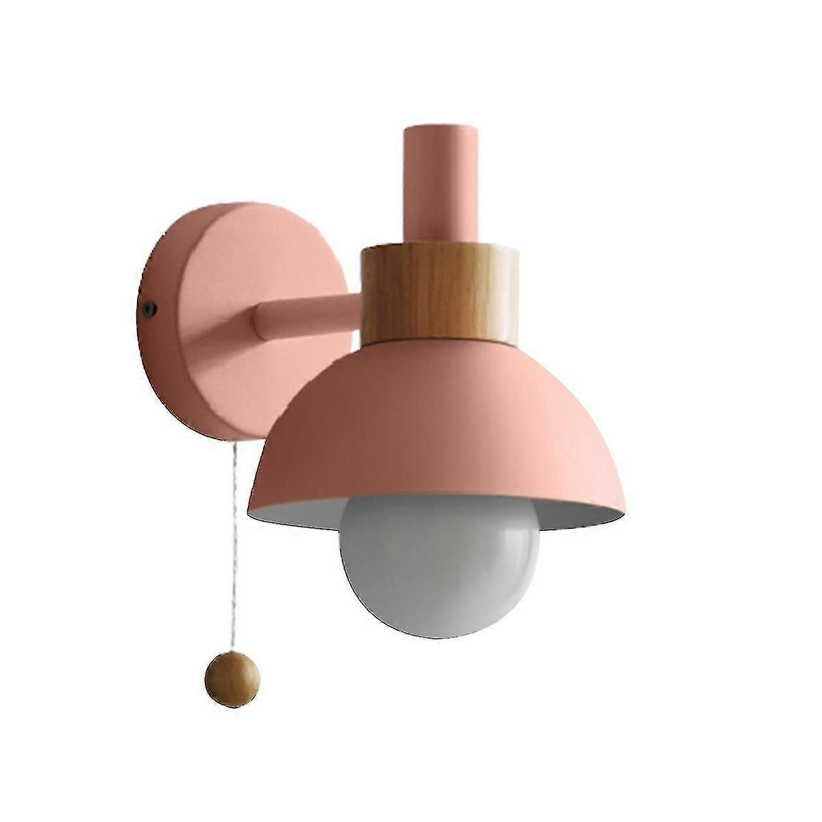 Led-wandleuchte Mit Schalter, Wandleuchte Aus Holz, Innenbeleuchtung, Heimdekoration, Schlafzimmer, Wohnzimmer