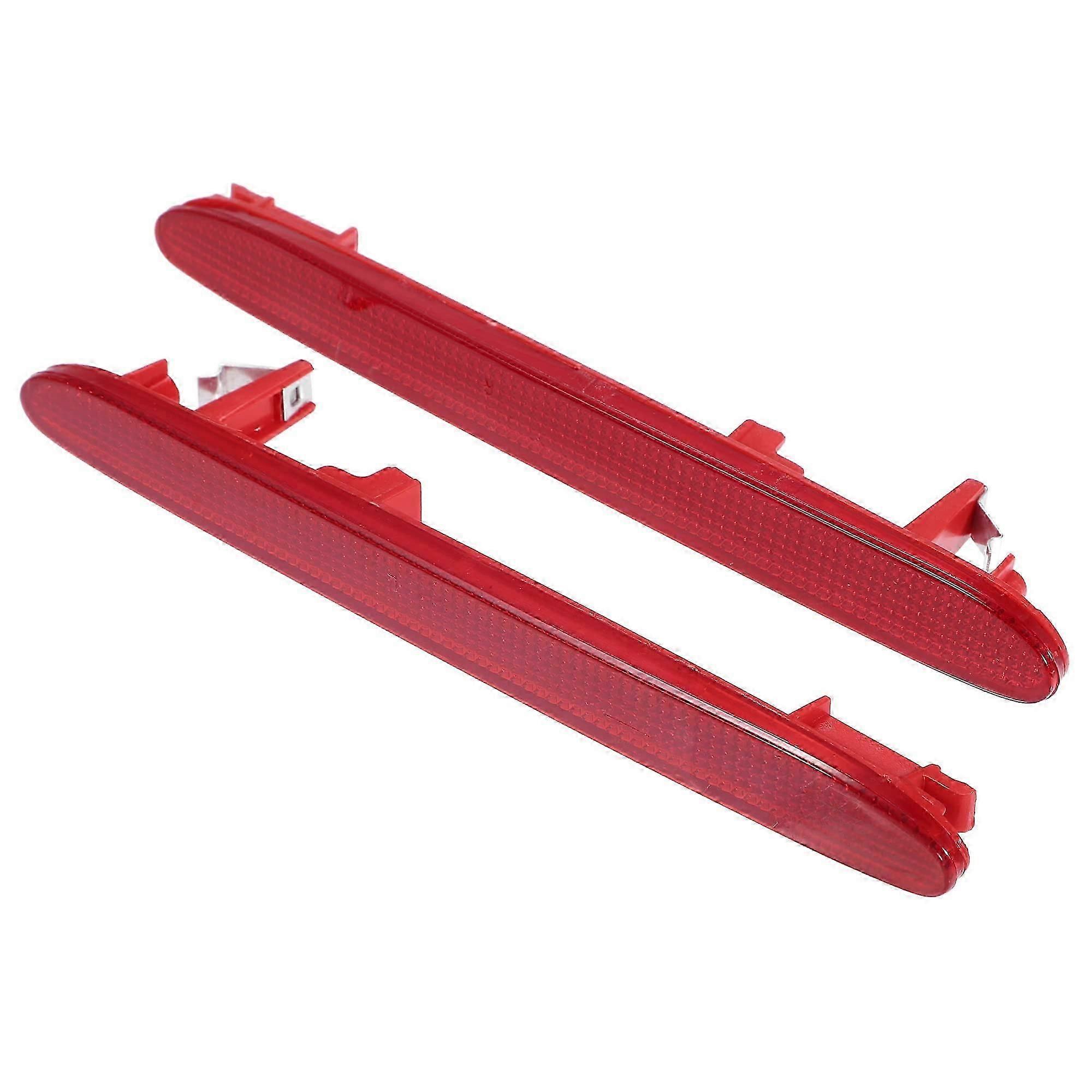Auto Links Rechts Hinten Stoßstange Reflektor 33555sea013 33505sea013 Für Honda Crv Ex Lx Se 2005-2006 Kunststoff Rot (set Von 2)