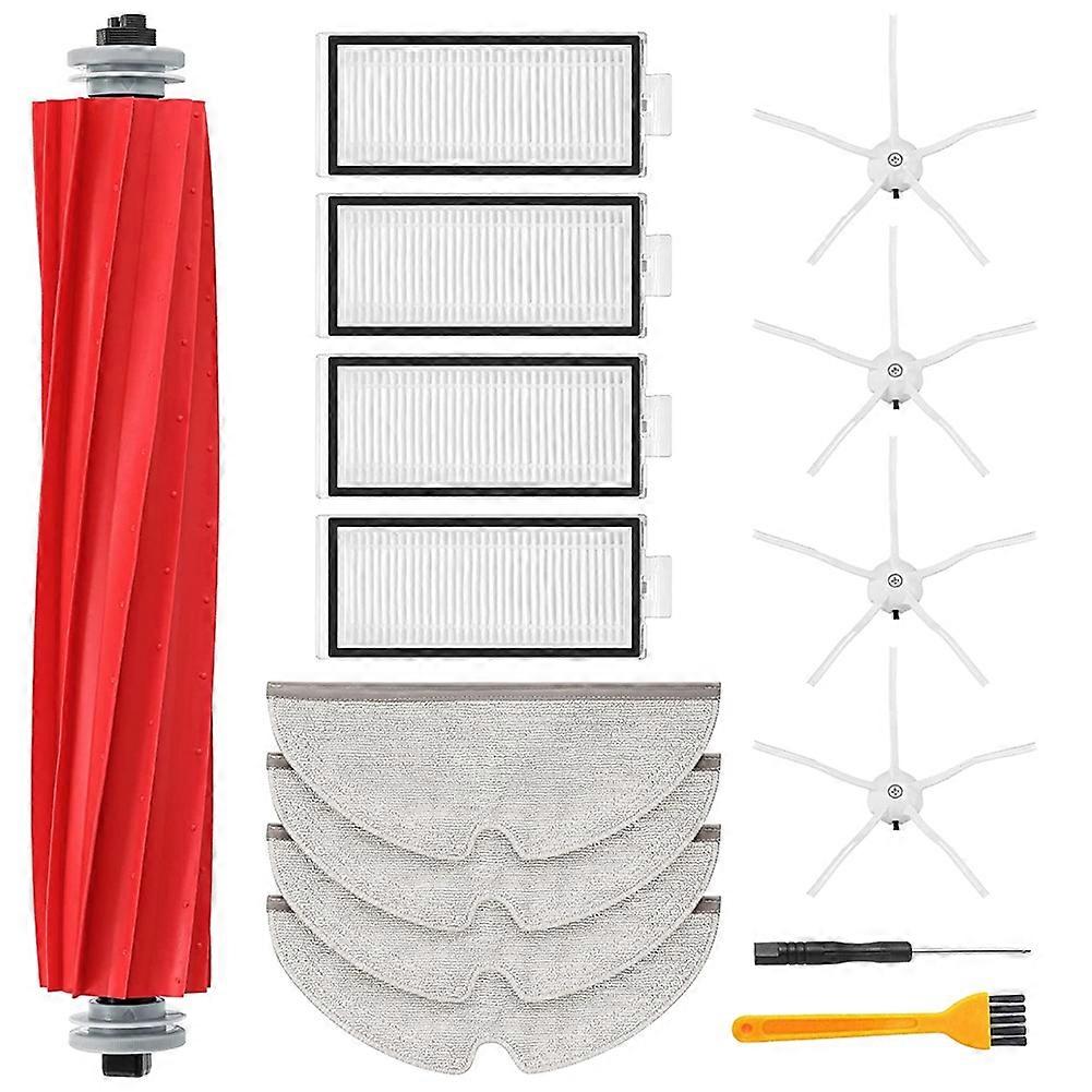 Ersatzzubehör Für Q7 Max/q7 Max+ Staubsauger: Seitenhauptbürste, Hepa-filter, Wischtuch