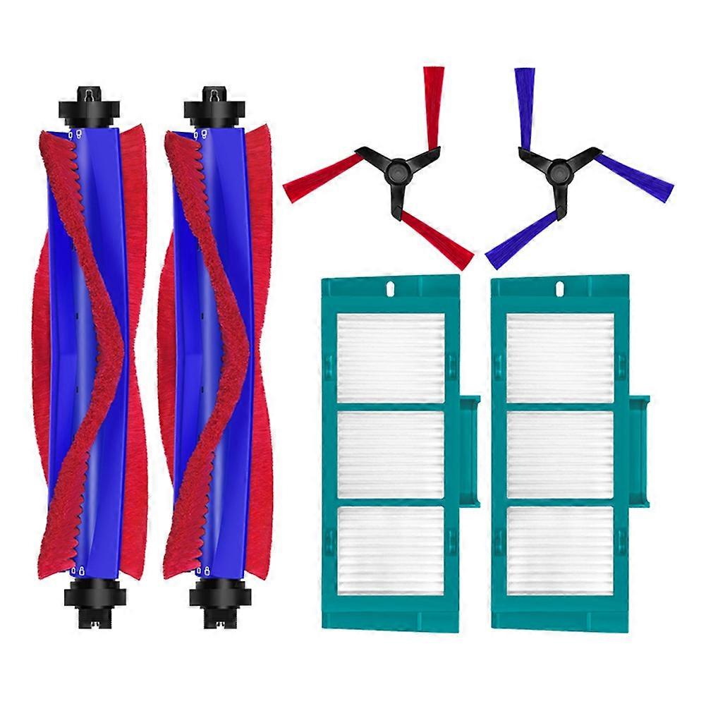 Packung Mit 6 Ersatzfiltern Für Die Hauptseitenbürste, Kompatibel Mit Dem Spot+scrub Ai Roboterstaubsauger.