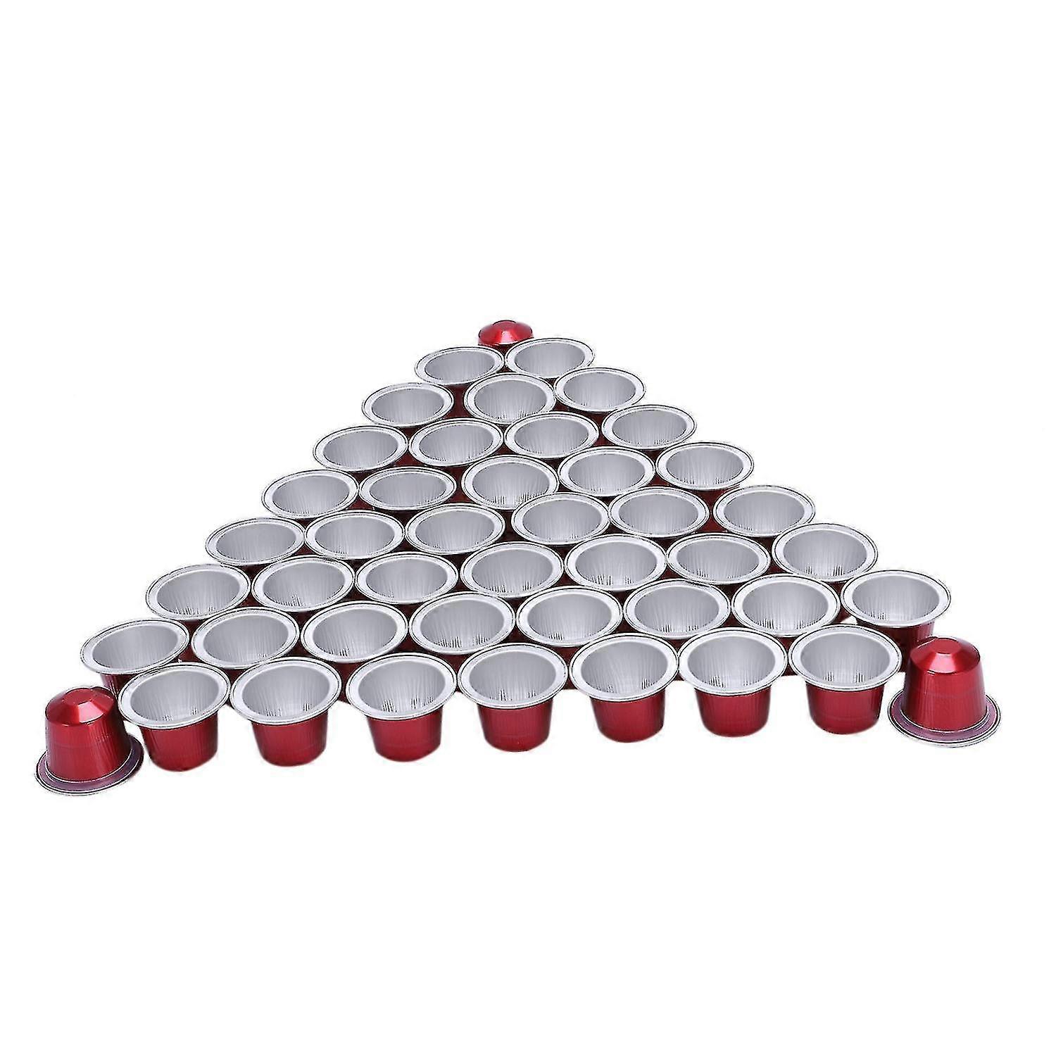 Packung Mit 50 Wiederbefüllbaren Einweg-kaffeekapseln Für Die Automatische Nescafé-kaffeemaschine