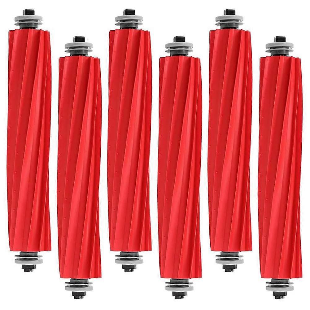 6er-pack Gummibürsten Für Roborock Qrevo S/maxv/pro/plus Staubsauger, Q Series Revo, S7 Und Qv 35a