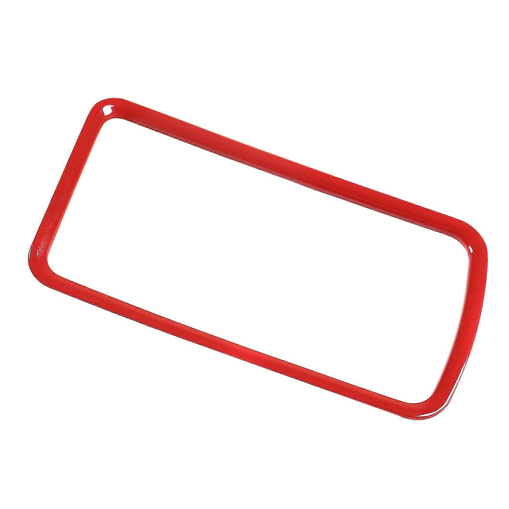 Auto Central Control Gear Aufbewahrungsbox Abdeckung Trim Car Styling Rot Für 2015–2021