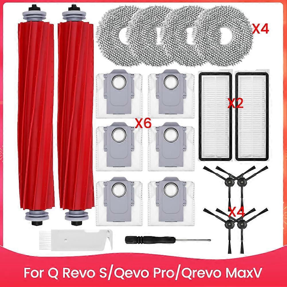 Ersatzteile Für Q Revo S, Qevo Pro, Qrevo Maxv Roboterstaubsauger, Zubehörset, Bürstenfilter-moppbeutel