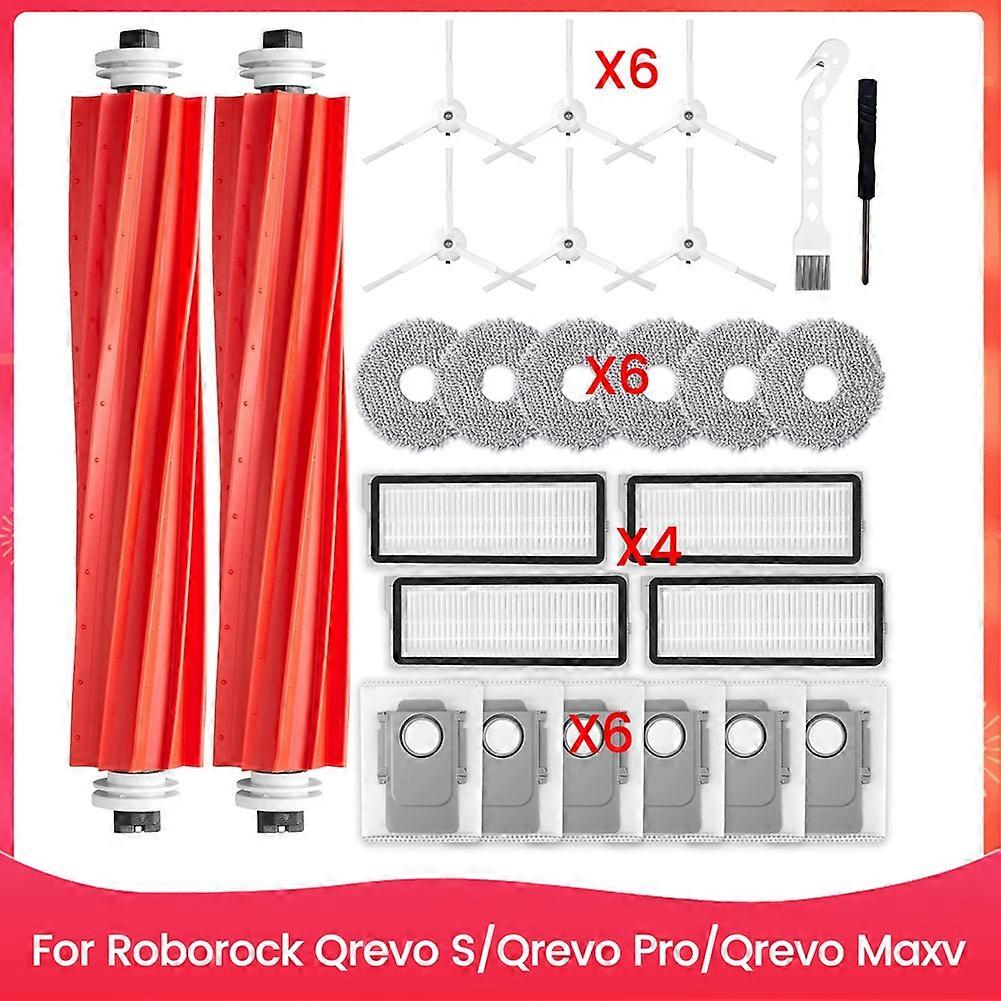 Ersatzteil-zubehör-set Für Roborock Qrevo S/qrevo Pro/qrevo Maxv Roboter-staubsauger