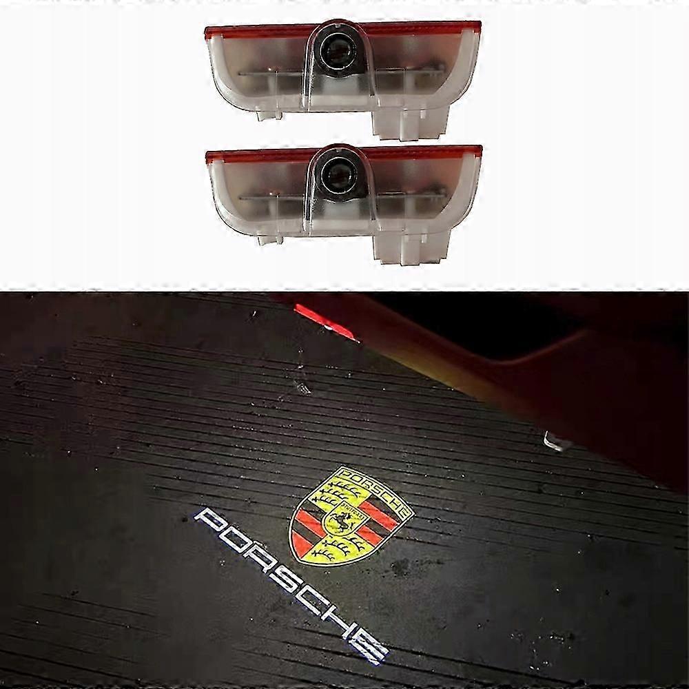 Hd-led-logo-projektor Für Porsche Cayman Boxster Cayenne Macan 991 718