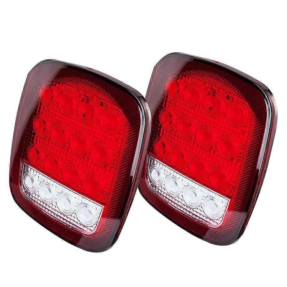 Led-rücklicht, Rücklicht, Brems-rückwärts-blinker Für Wrangler Tj Cj Yj