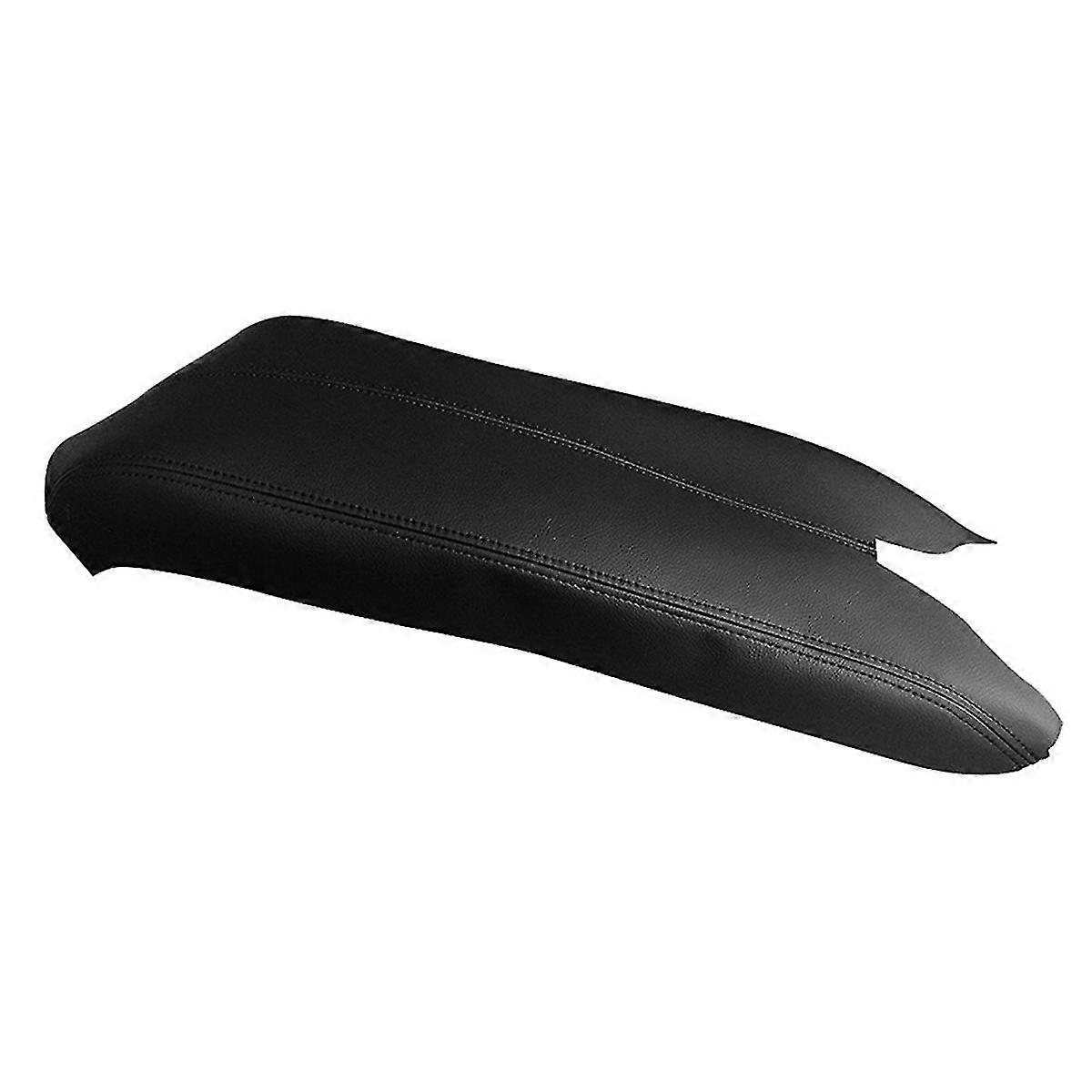Auto-mikrofaser-leder-mittelkonsolenbox-armlehnen-schutzhülle Für 2007–2012, Schwarz