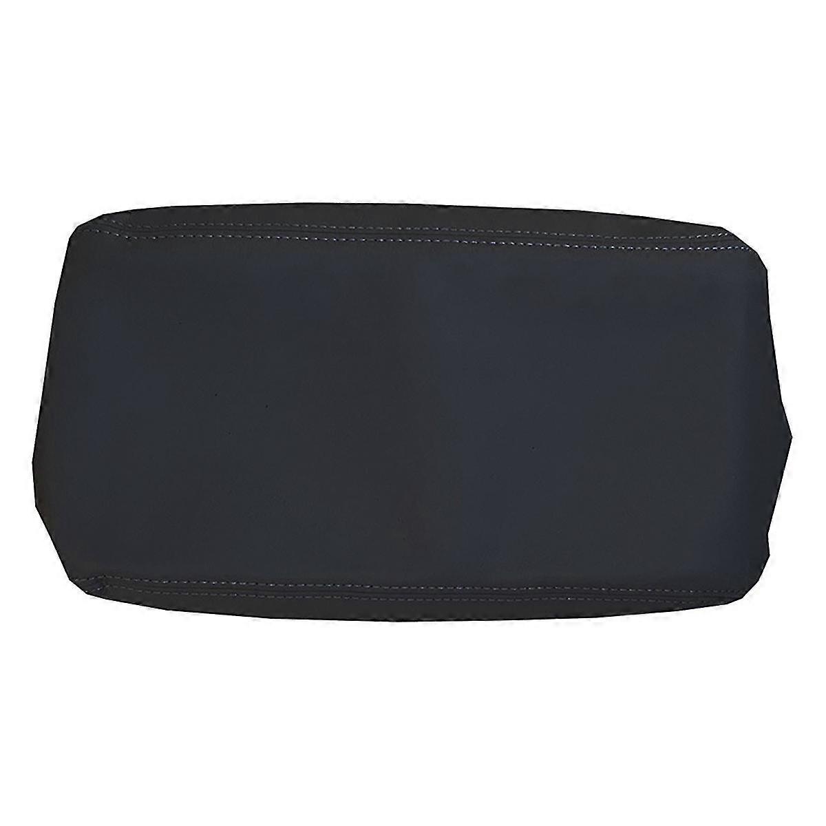 Mikrofaser-leder-mittelarmlehnenbox-abdeckung, Schwarze Aufkleberverkleidung Für 2005–2012 Mikrofaser-leder-autoinnenraum