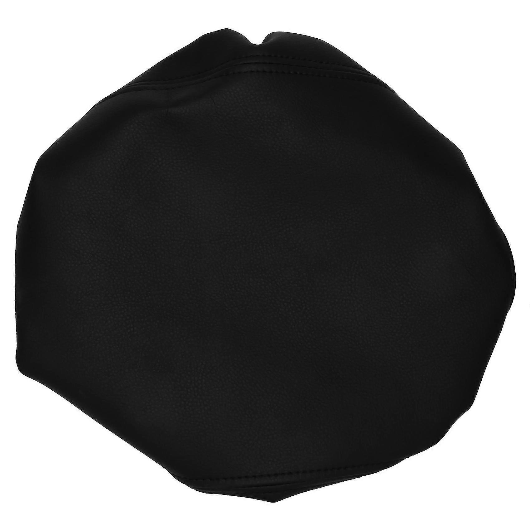 Schwarze Leder-mittelbox-armlehnendeckelabdeckung Für Land Cruiser Prado 150 2010–2018