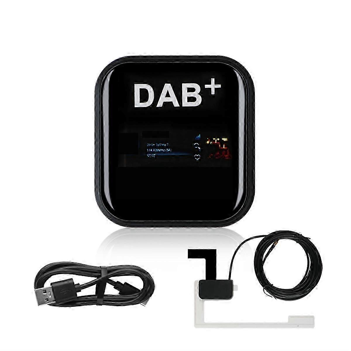 Dab+-antenne Für Android-autoradio Mit Usb-adapter, Gps-stereo-dab-receiver-player Für Europäische Einheit