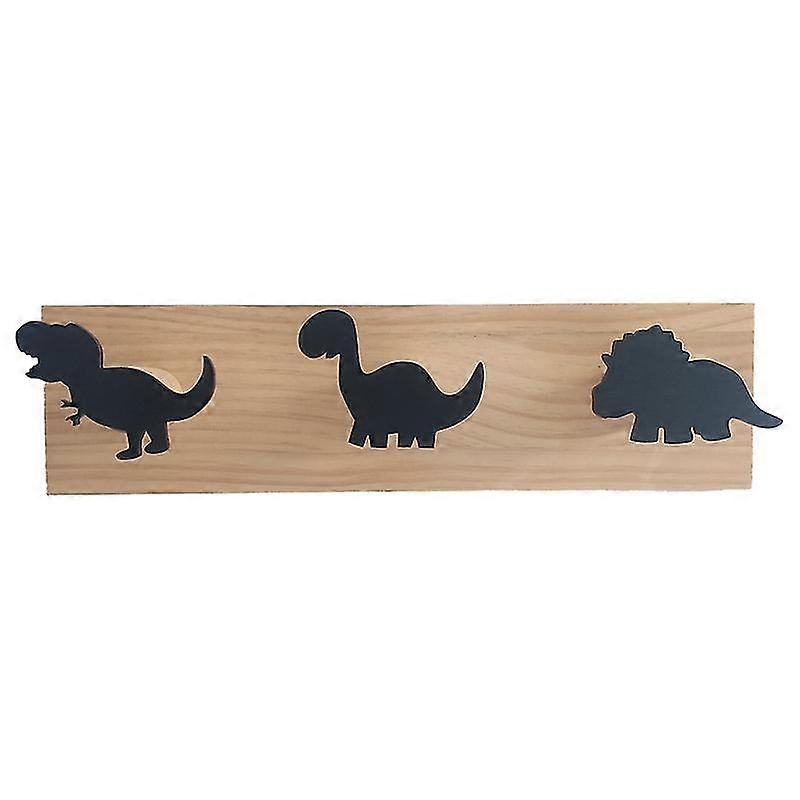 Kinder-dinosaurier-wand-kleiderhaken, Holz-türhänger Für Jungen, Schlafzimmer, Kinderzimmer, Spielzimmer, Dekoration