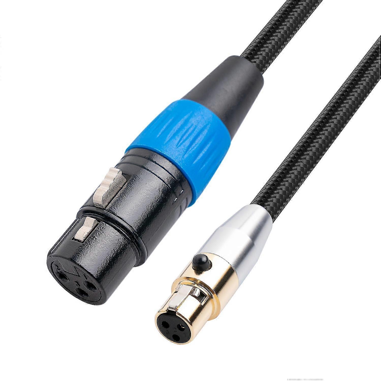 Mini-xlr-3-pin-stecker Auf Xlr-3-pin-anschluss, Mikrofon-adapterkabel Für Bmpcc 4k-kamera-audiokabel
