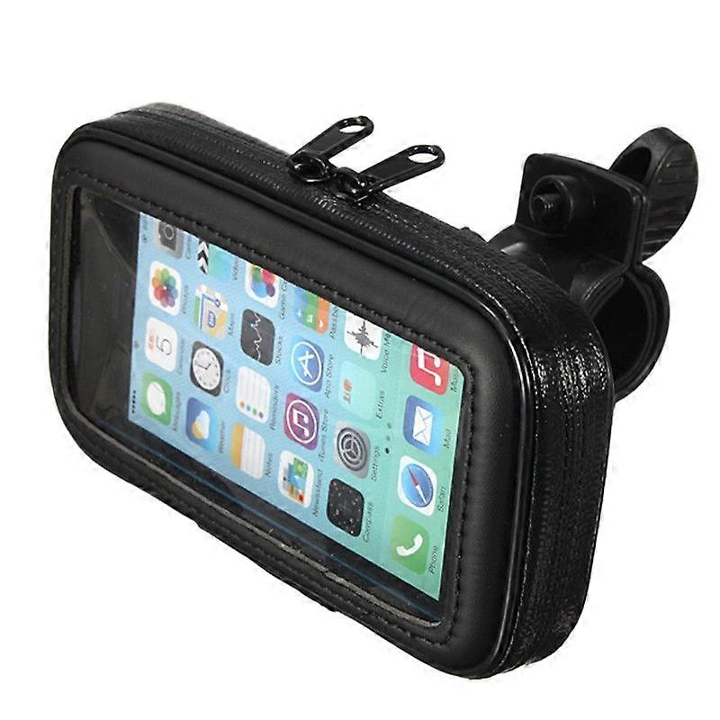 Motorrad Fahrrad Lenker 5,5 Zoll Wasserdichte Tasche Fall Handy Gps Halterung Halter