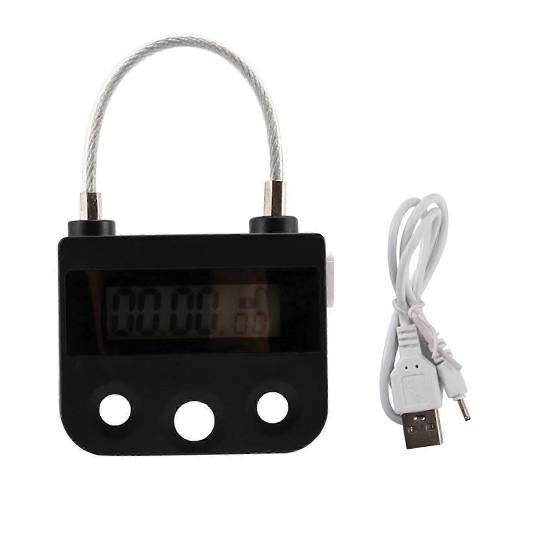 Zeitschloss, Elektronisches Timer-schloss, Vorübergehendes Haushaltsschloss, Zeitschloss, Elektronisches Schloss, Countdown