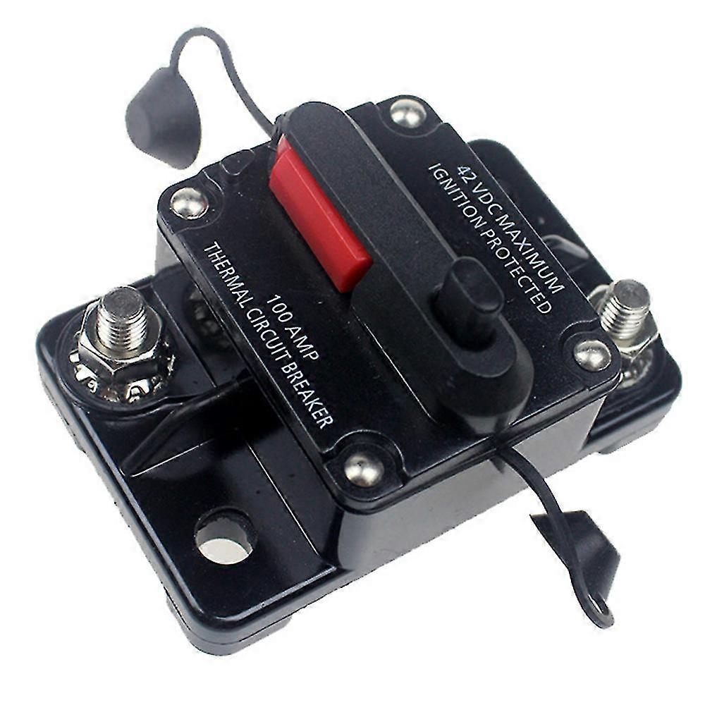 300-a-kfz-leistungsschalter, Doppelbatterie, Wasserdicht Nach Ip67, 12-v-/24-v-sicherung, Manuelle Rückstellung
