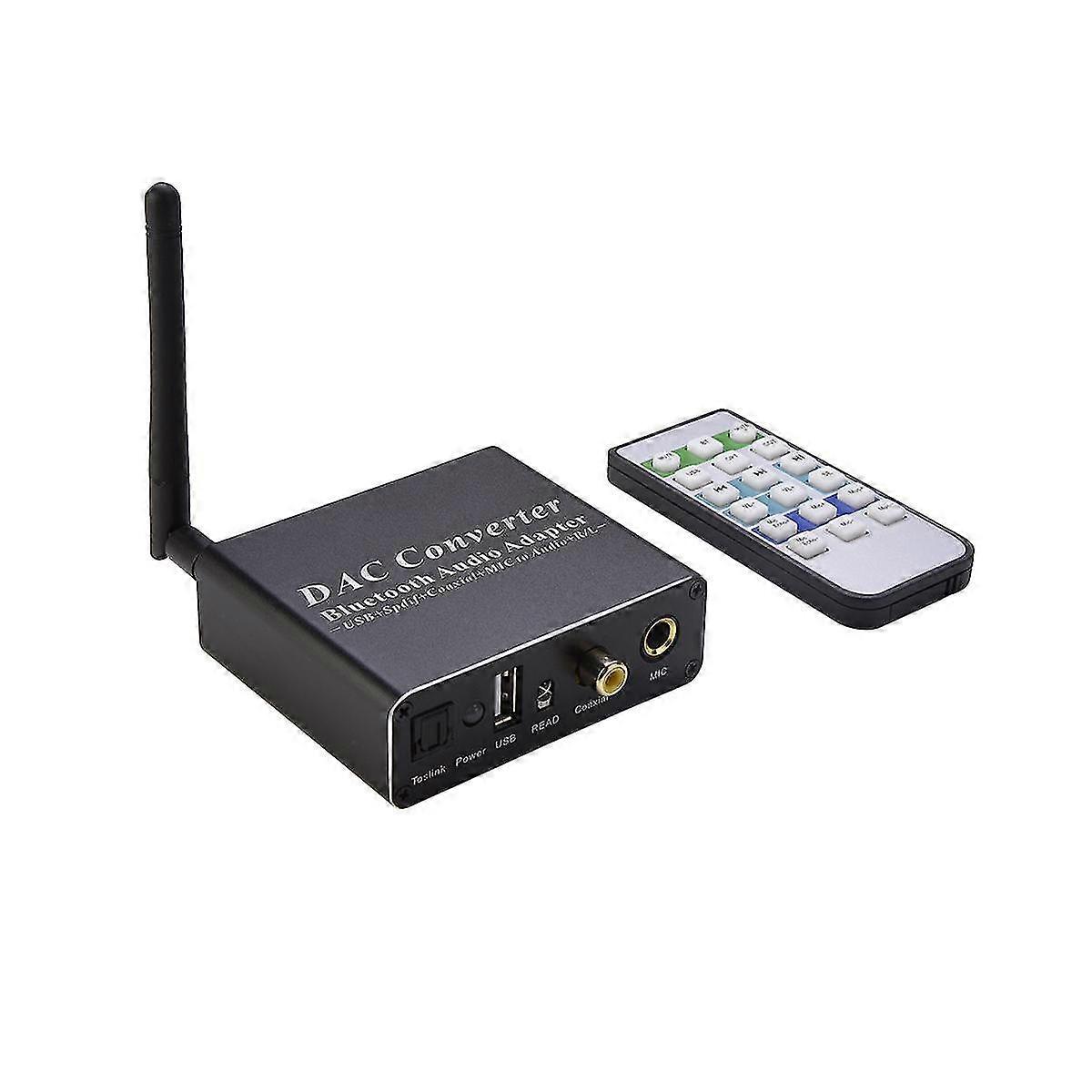 Digitaler Dac-decoder, Optischer Zu Rca-konverter, Bluetooth 5.0-empfänger, Optischer Koaxialer Digitaler Audio-t