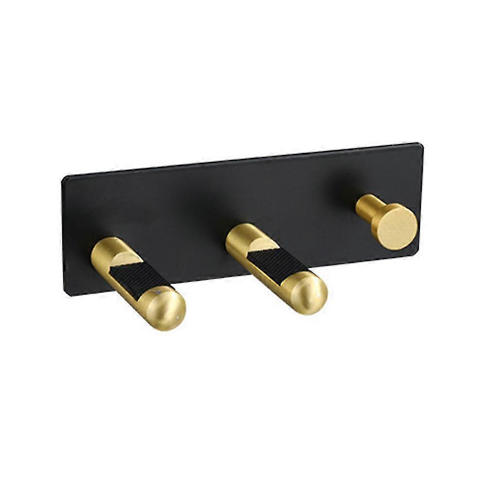 Stanzfreier Haartrockner-halter, Wandmontage, Haartrockner-halter, Haartrockner, Badezimmer-aufbewahrungsregal (schwarz)