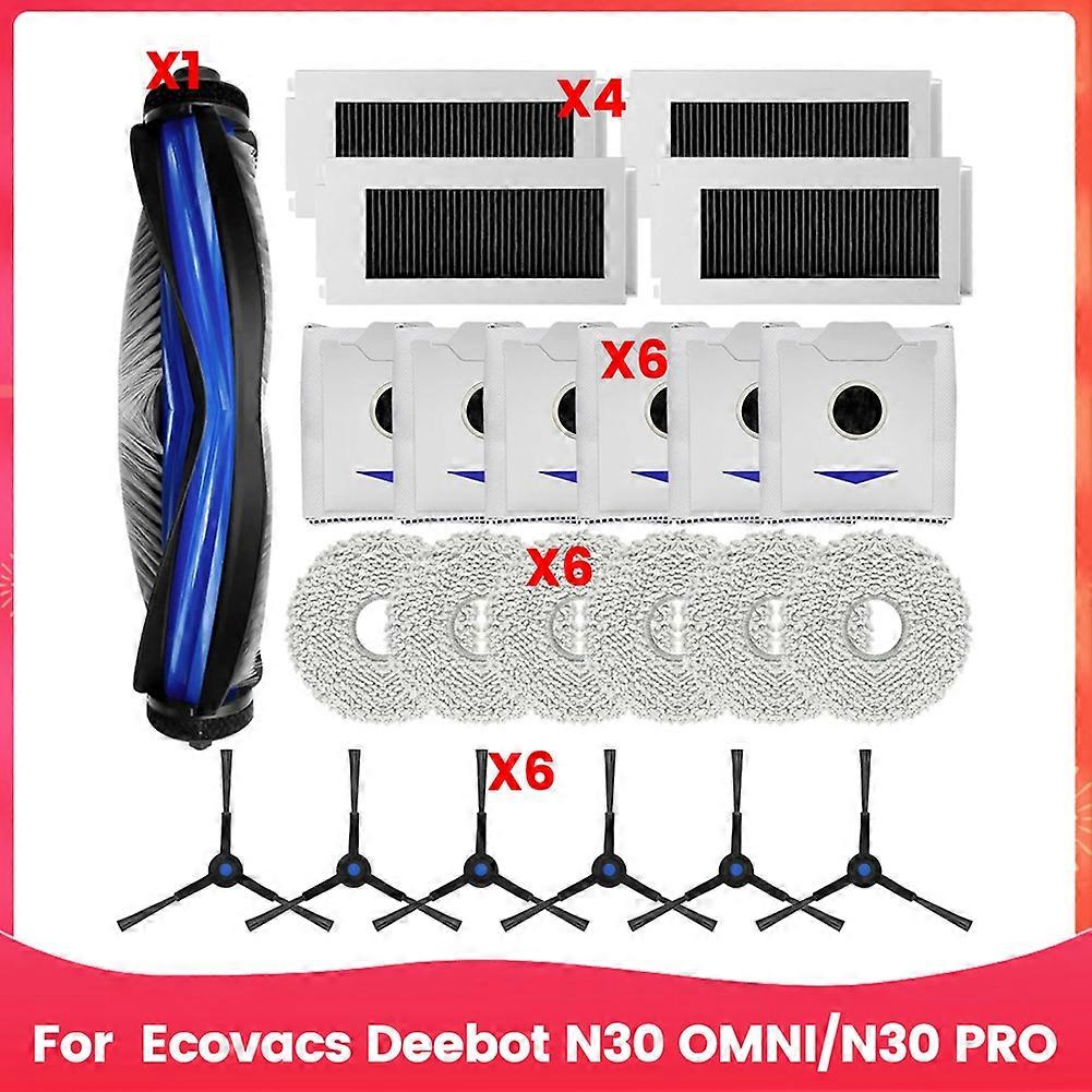 N30 Omni/n30 Pro Staubsauger-ersatzzubehörset: Hauptbürste, Hepa-filter, Staubbehälter