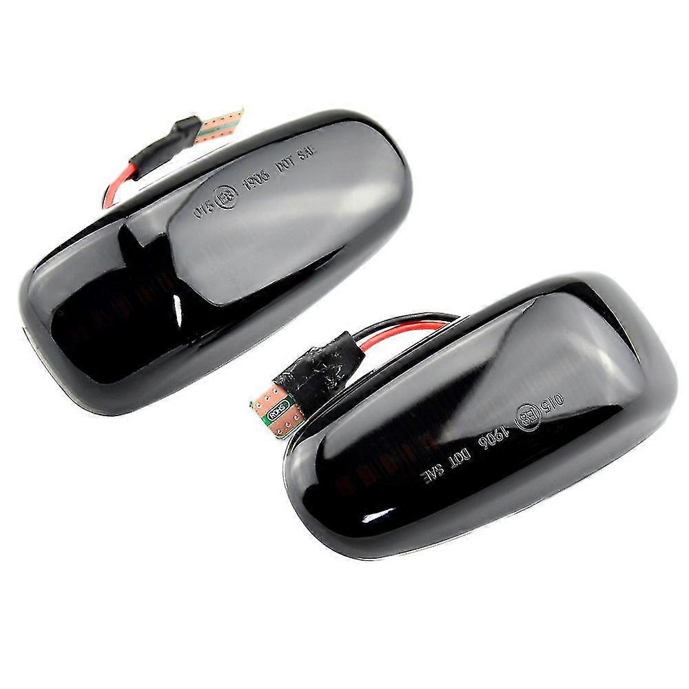 Auto Led Dynamische Seite Marker Licht Blinker Licht Schwarz Für W210 W202 W208 R170 Vito W638