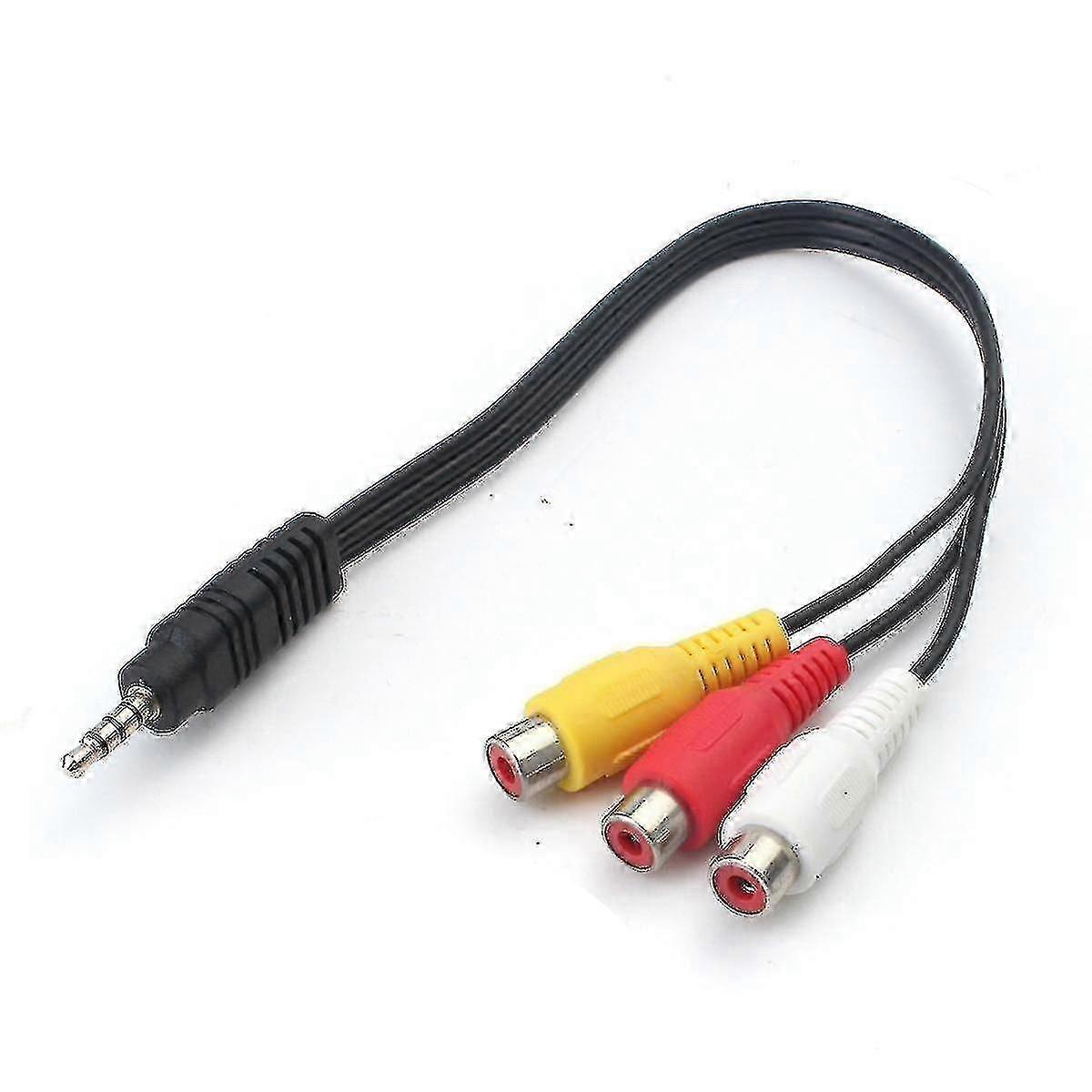 3,5 Mm Mini-av-stecker Auf 3 Cinch-buchse, Audio-video-kabel, Stereo-klinkenstecker, Adapterkabel