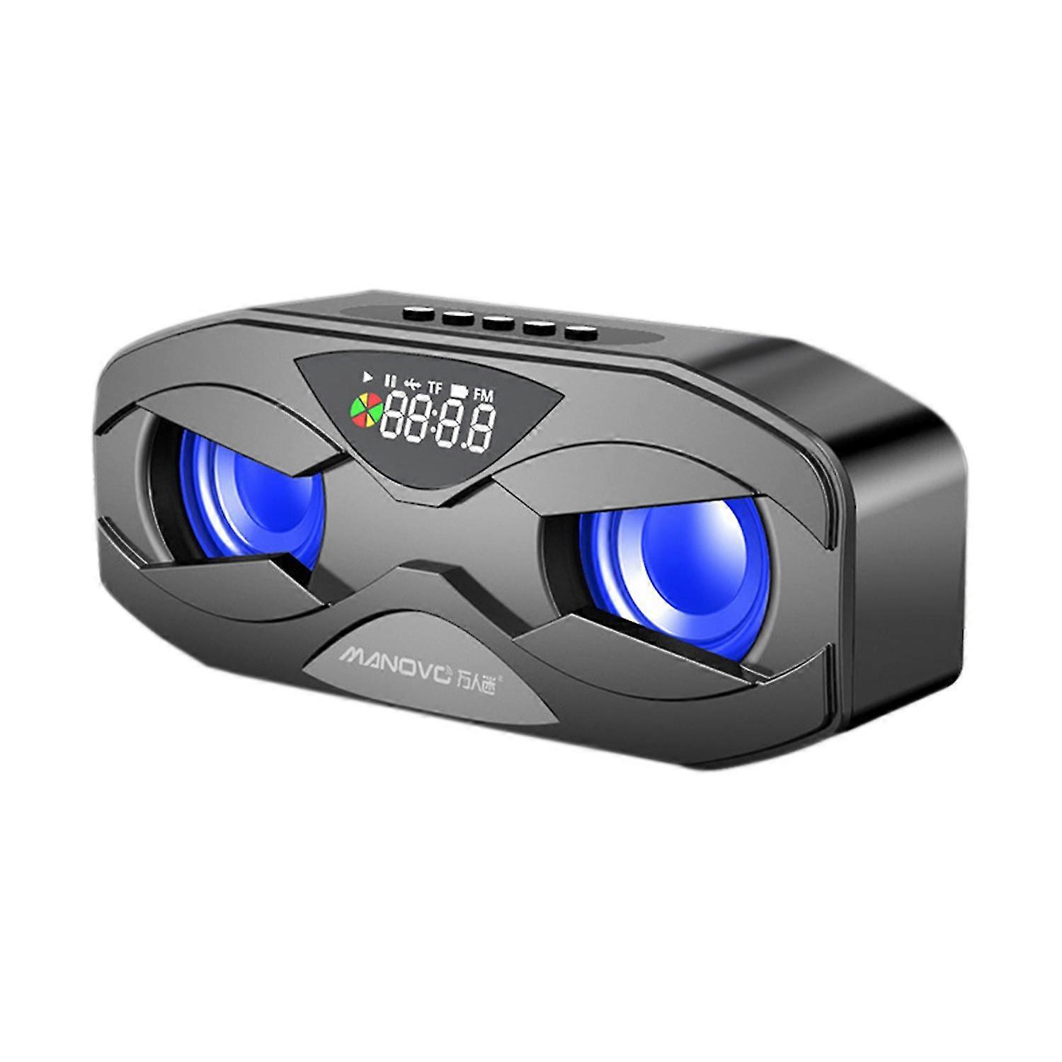 Manovo M5 Drahtloser Bluetooth-lautsprecher, Outdoor-subwoofer, Tragbares Mini-radio, Heim-audio, 6d-surround-s