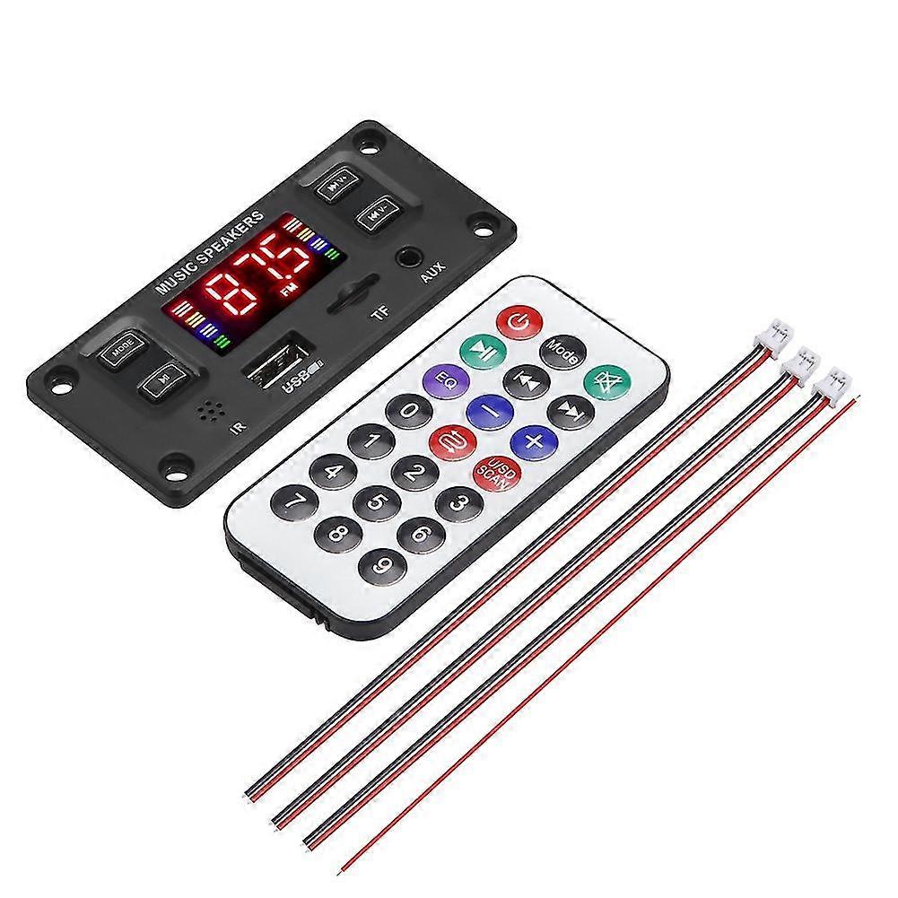 2x30w Player Der Board 12v Verstärker Zahn 5,0 Auto Radio Modul Tf Usb Aux Wma Player D