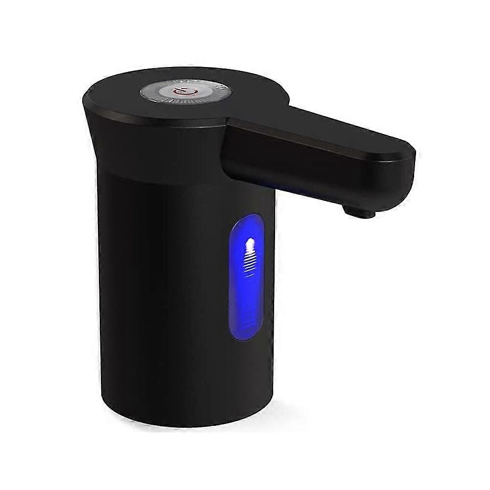 Wasserspenderpumpe, Elektrische Trinkwasserpumpe, Tragbare Automatische Wasserflaschenpumpe Für 2–5 Gallonen-flaschen (schwarz)
