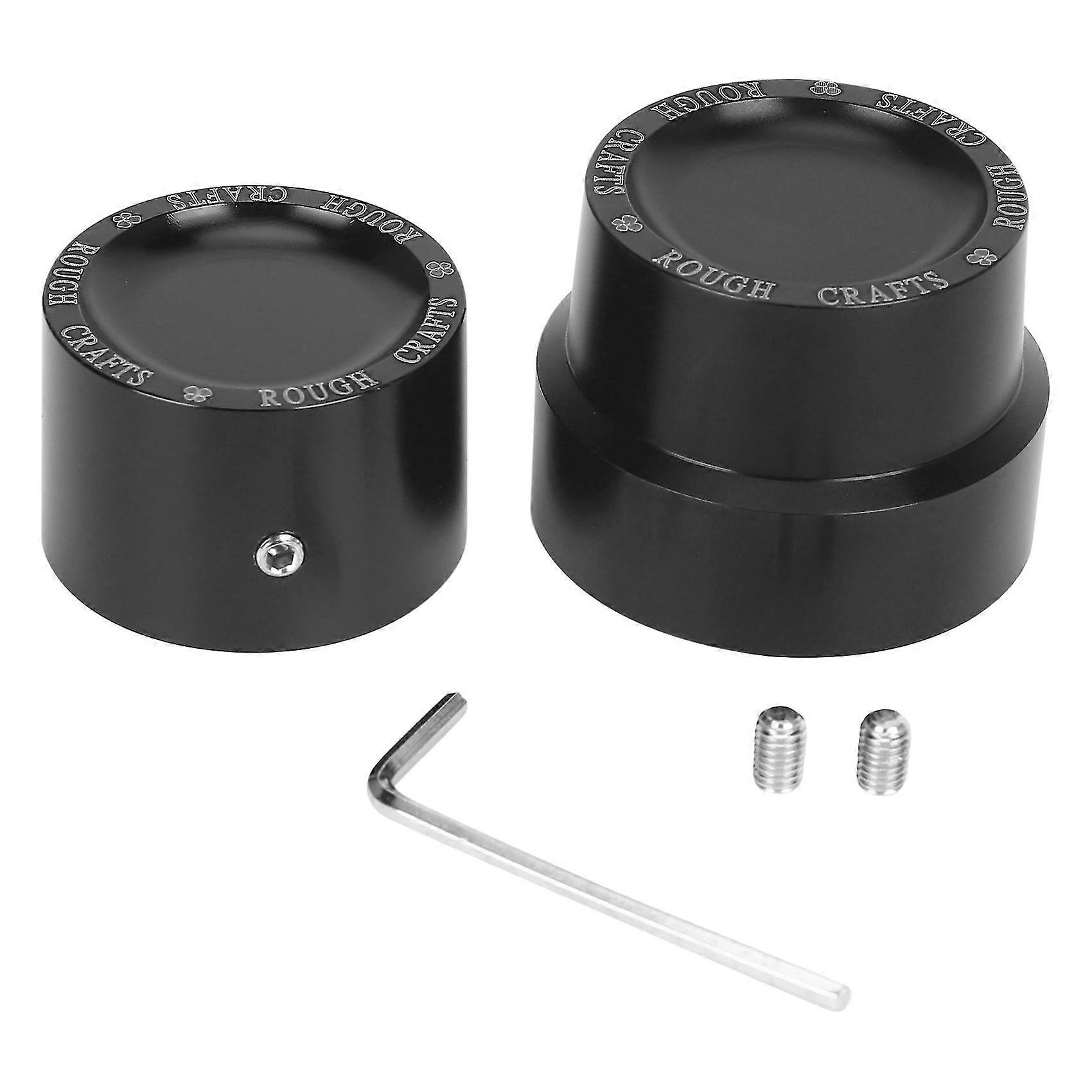 Cycle Achsabdeckungsmutternsatz Achsmutterkappensatz Für Sportster Xl 883 1200 Ing V-r