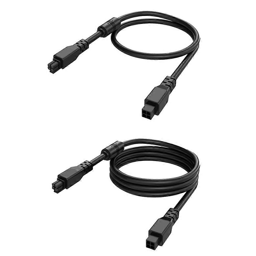 Ams Panda 4-poliges Stecker-stecker-kabel-set Mit Magnetring Für Bambu Lab P1p P1s X1c H2d A1 A1 Mini