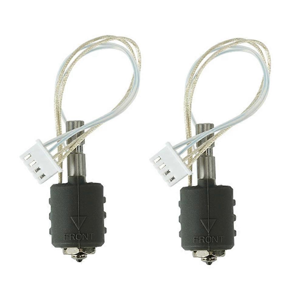 2 Stück Integrierter Heizthermistor Aus Gehärtetem Stahl Für Anycubic Kobra 3 Max K3m Hotend C Druckkopf