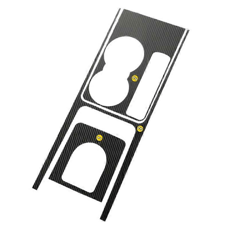 Autozubehör Wasserglas Und Kohlefaser-aufkleberabdeckung Auto-styling Für F-x761