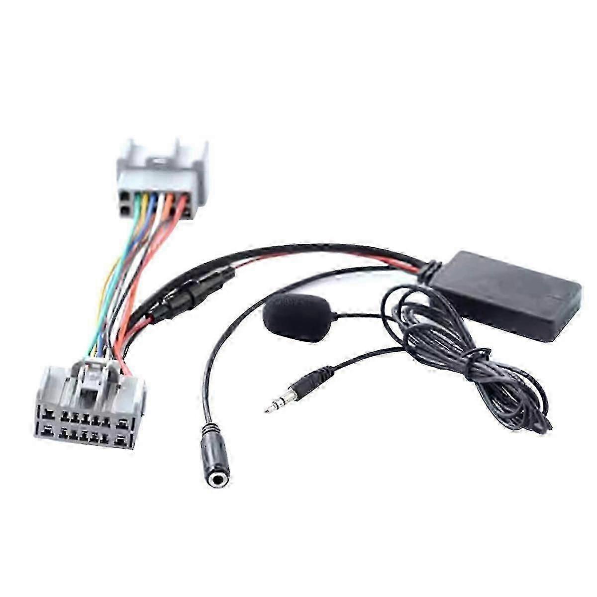 Auto Bluetooth 5.0 Drahtloser Telefonanruf Freisprech-aux-in-adapter Für C30 S40 V40 V50 S60 S70 C70 V70 Mit Mikrofon