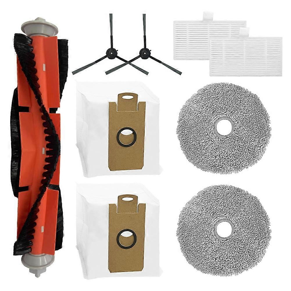 Mit Dem Staubsauger Ultenic Mc1 Kompatible Ersatzteile: Hauptbürste, Hepa-filter, Wischtuch, Staubbeutel.