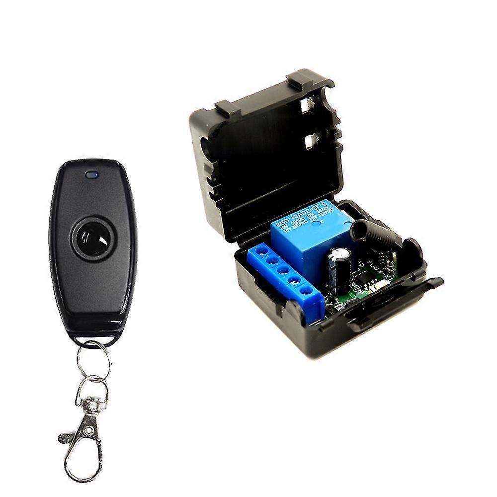 Rf 433 Mhz Wireless Switch Empfänger Einzelrelais Empfängermodul Dc 12 V Mit 1 Fernbedienung Ein-aus-übertragung