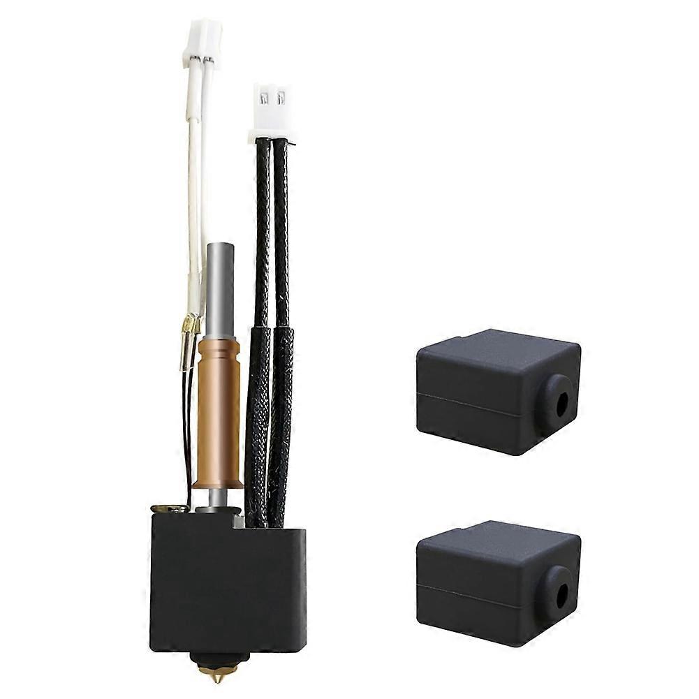 Kobra 3 Combo-druckkopf, Extrusionsset, Heizblock, Heizpatrone, Thermistor Und 2 Zusätzliche Silikonabdeckungen